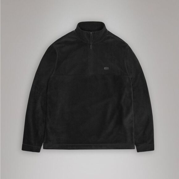 Rains Addis Fleece Half Zip black size Medium nwt - Picture 1 of 7